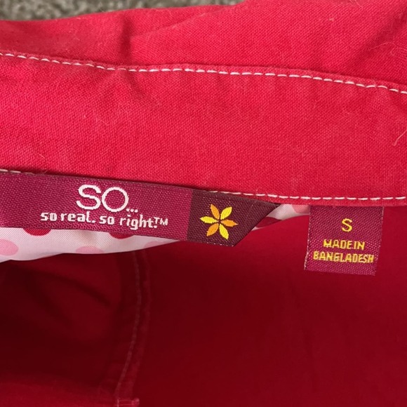 **SOLD**3/$15! SO bright red slim fitting blazer women's S - Picture 8 of 10